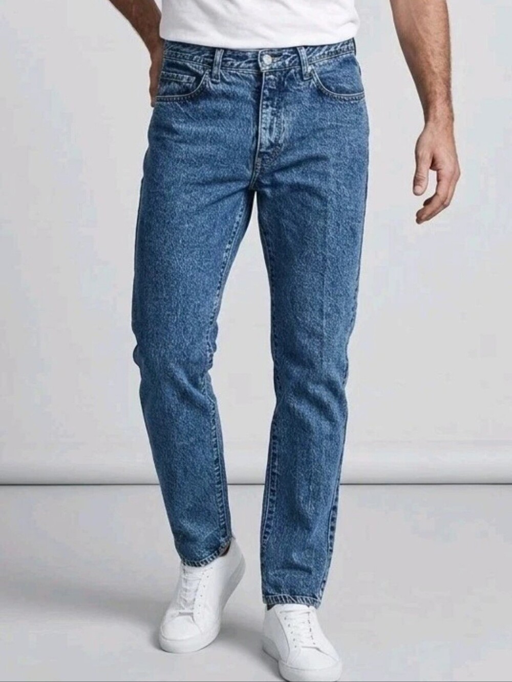 Vintage Edwin Jeans Mens 32x32 Blue American Slim Tapered Made In Japan